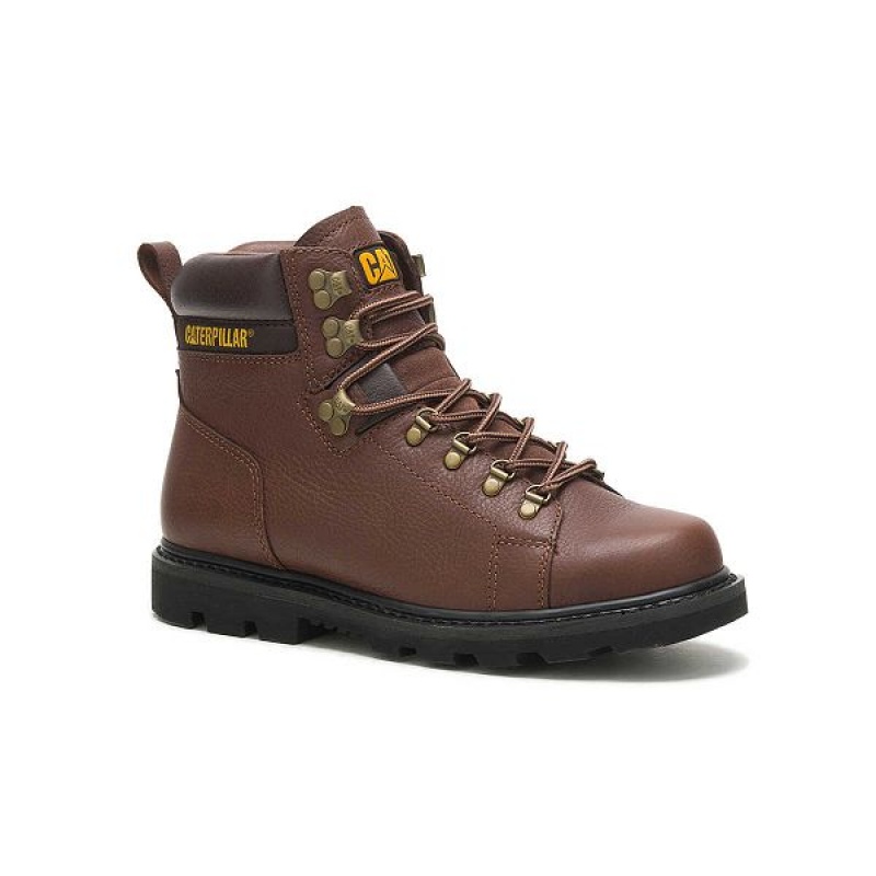 Caterpillar Arlington Men's Boots Brown | 751496-MOR