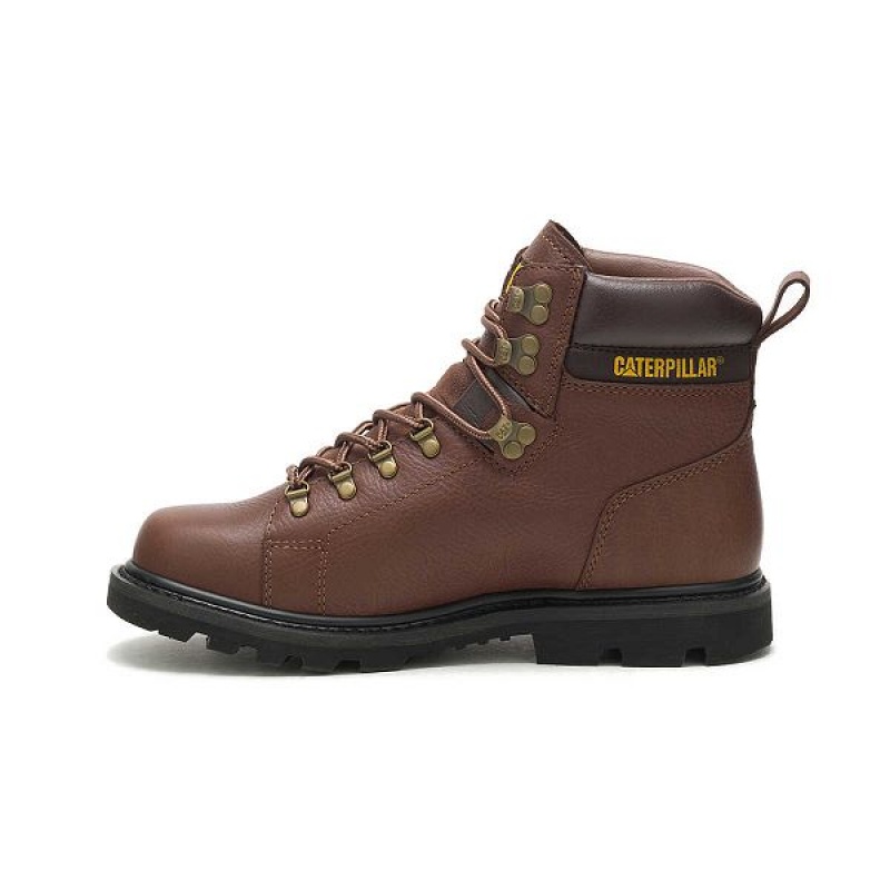 Caterpillar Arlington Men's Boots Brown | 751496-MOR