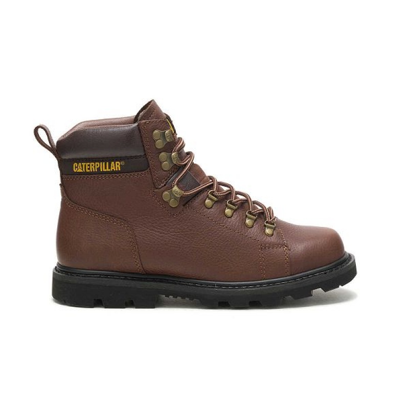 Caterpillar Arlington Men\'s Boots Brown | 751496-MOR