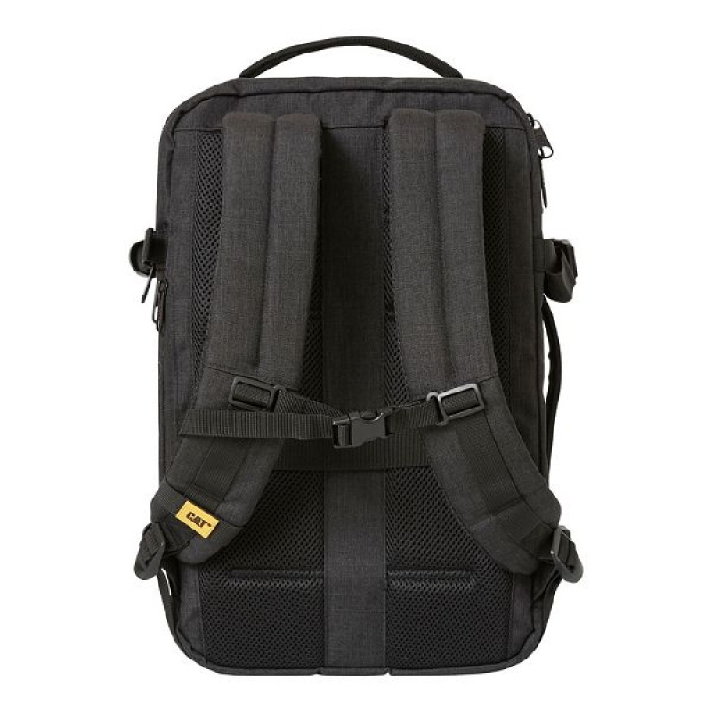 Caterpillar B. Holt Travel Men's Backpack Black | 537469-BKT