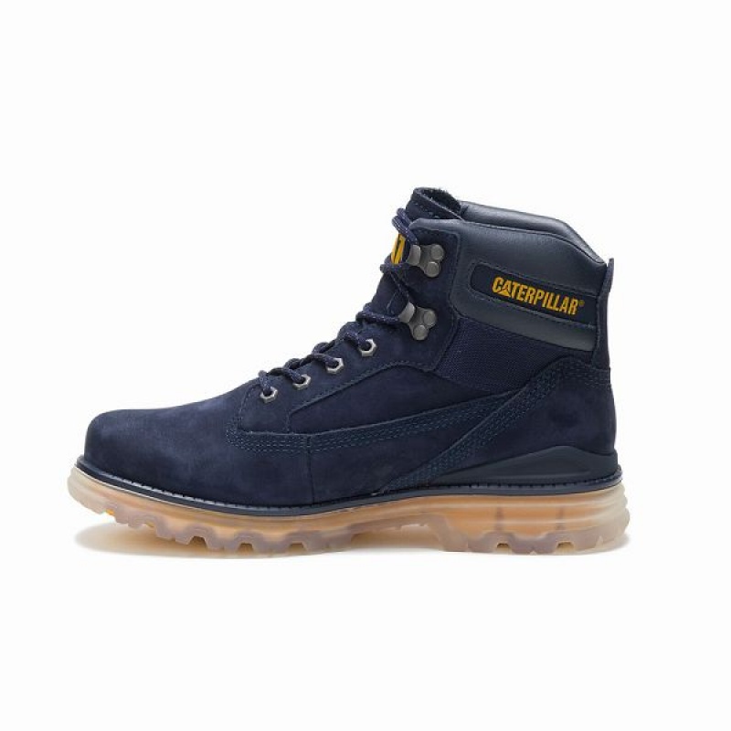 Caterpillar Baseplate Men's Boots Blue | 263508-ZCP