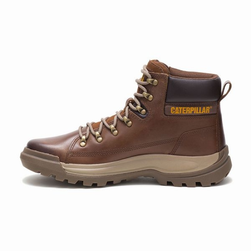 Caterpillar Brawn Men's Boots Dark / Brown | 639781-ECY