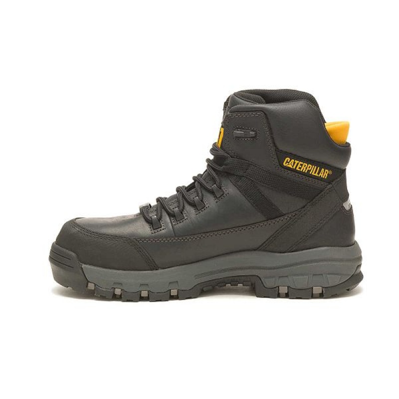 Caterpillar Breakwater Waterproof Thinsulate™ Carbon Composite Toe Men's Work Boots Khaki | 126395-ANO