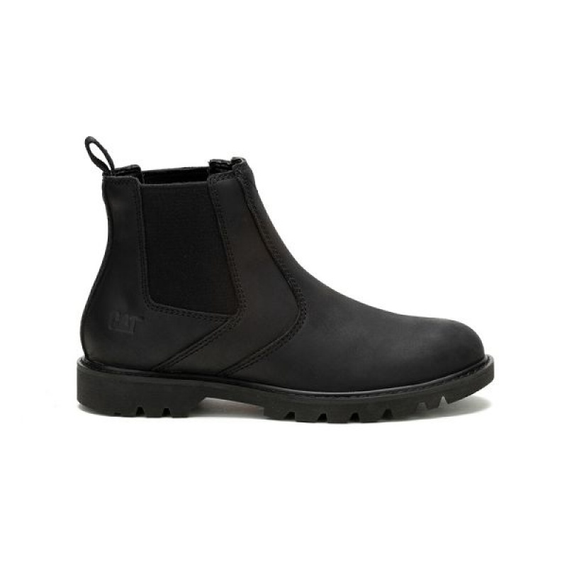 Caterpillar Bruiser Men's Chelsea Boots Black | 510247-RMC