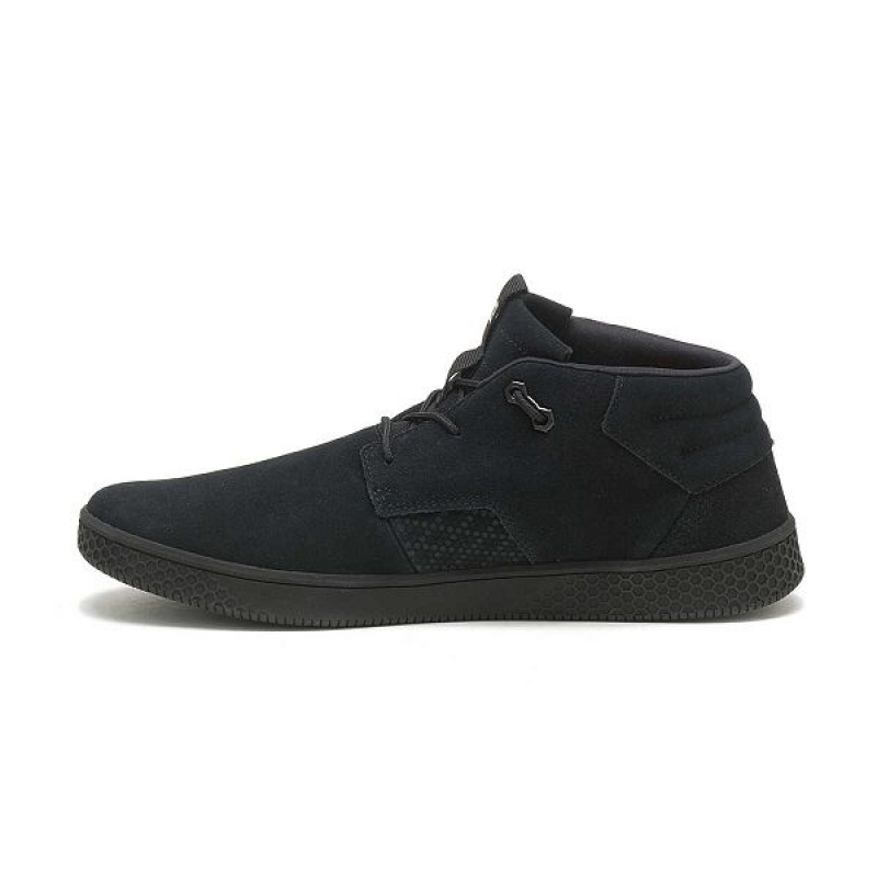 Caterpillar CODE Pause Mid Men's Sneakers Black | 780461-BHD