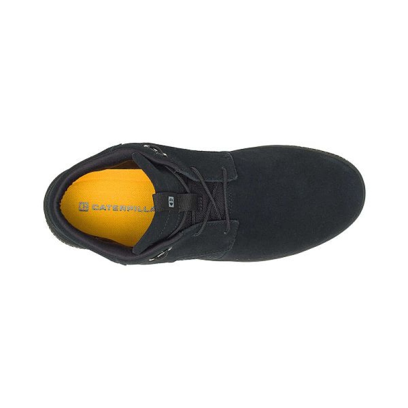 Caterpillar CODE Pause Mid Men's Sneakers Black | 780461-BHD