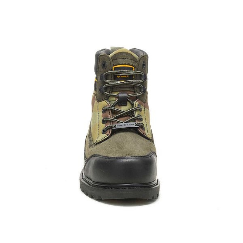 Caterpillar Cat Footwear x Nigel Cabourn Utah Men's Boots Black | 376418-MKQ