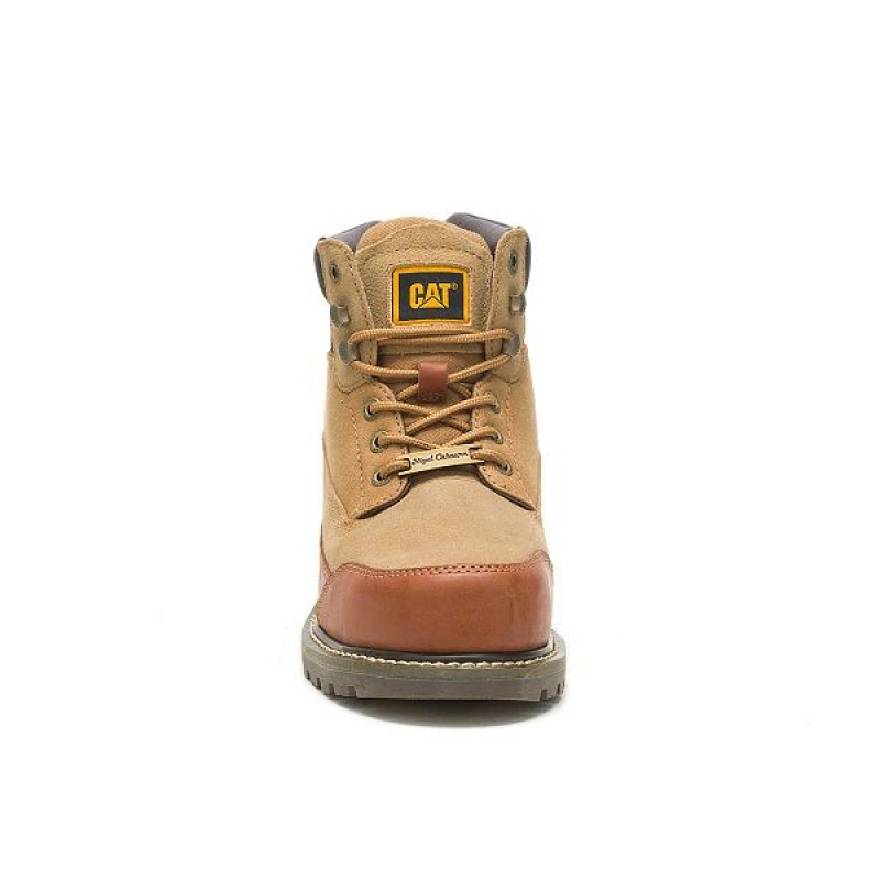 Caterpillar Cat Footwear x Nigel Cabourn Utah Men's Boots Brown | 064598-CDX