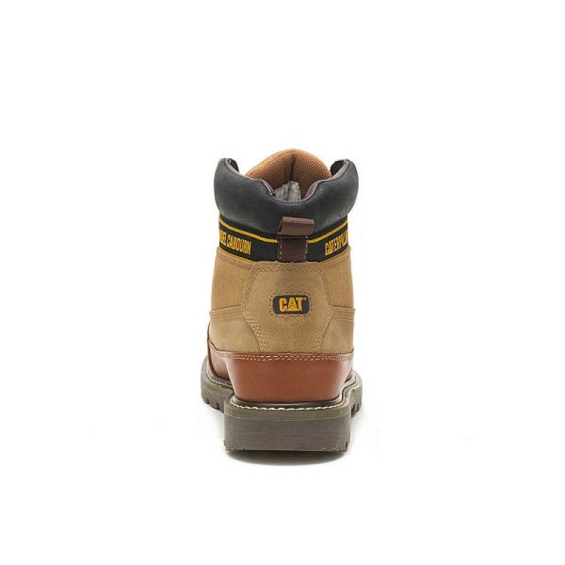 Caterpillar Cat Footwear x Nigel Cabourn Utah Men's Boots Brown | 064598-CDX