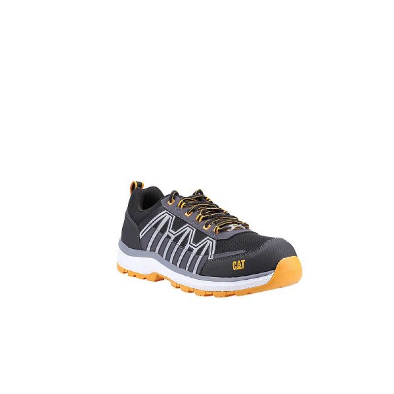 Caterpillar Charge S3 HRO SRC+ESD Men's Work Shoes Orange | 608427-UND