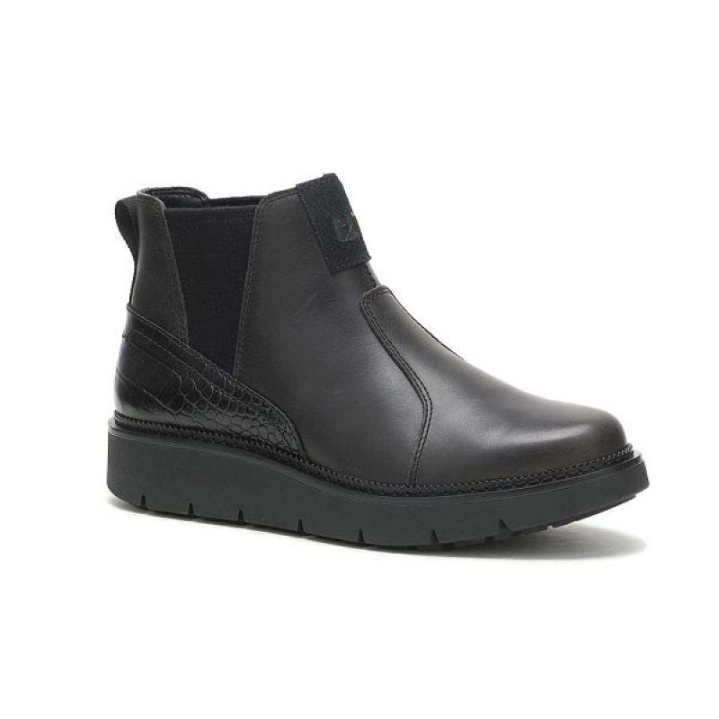 Caterpillar Chariot Women's Chelsea Boots Black | 017459-ZFQ