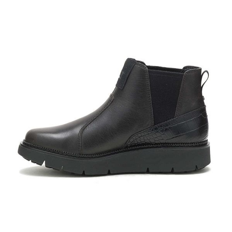 Caterpillar Chariot Women's Chelsea Boots Black | 017459-ZFQ