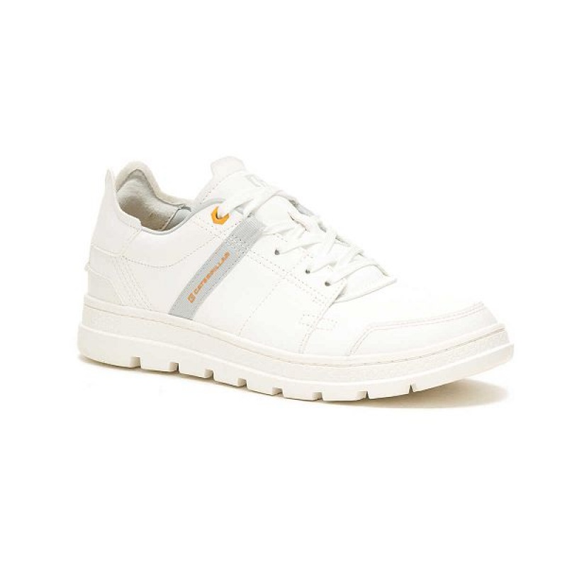 Caterpillar Cite Low Men's Sneakers White | 407985-JUP