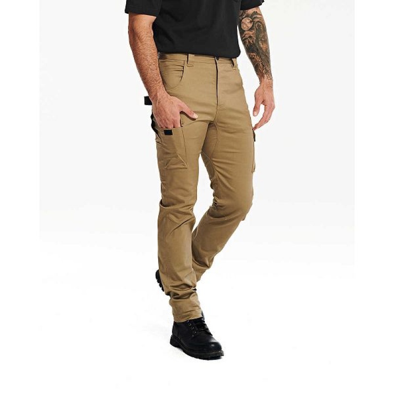 Caterpillar Coolmax Outdoor Work Men's Pants Khaki | 531084-FCE