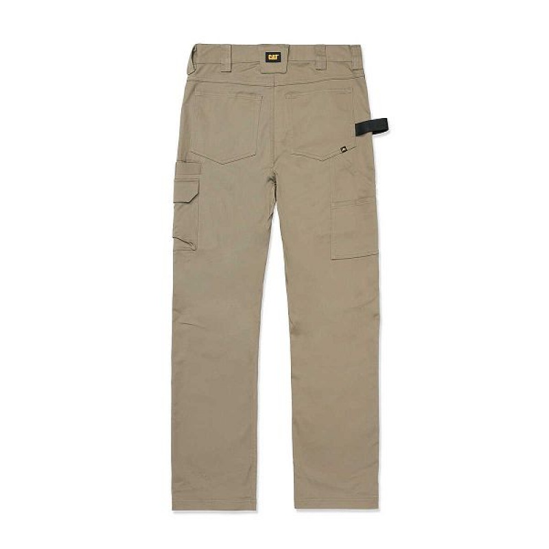 Caterpillar Coolmax Outdoor Work Men's Pants Khaki | 531084-FCE