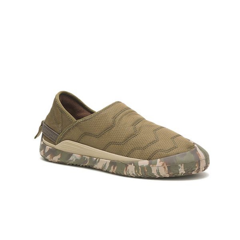 Caterpillar Crossover Men's Slip On Dark / Olive | 952041-RJW