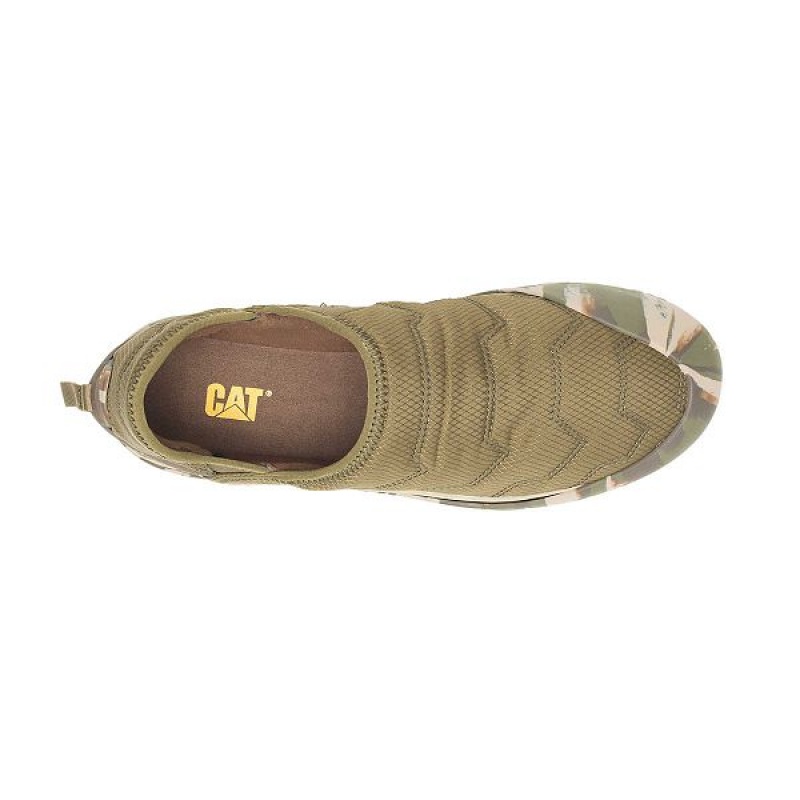 Caterpillar Crossover Men's Slip On Dark / Olive | 952041-RJW