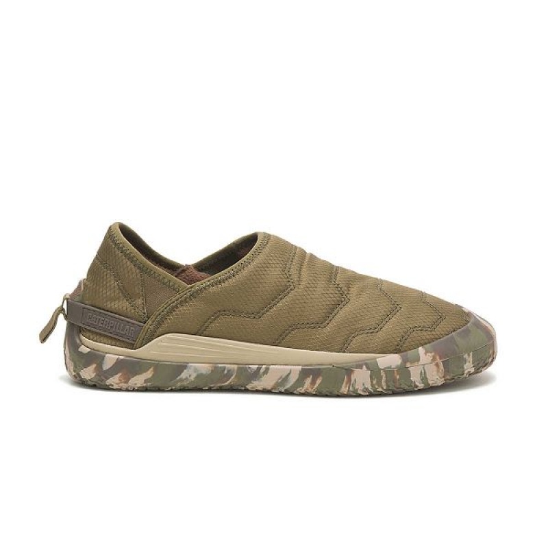 Caterpillar Crossover Men\'s Slip On Dark / Olive | 952041-RJW