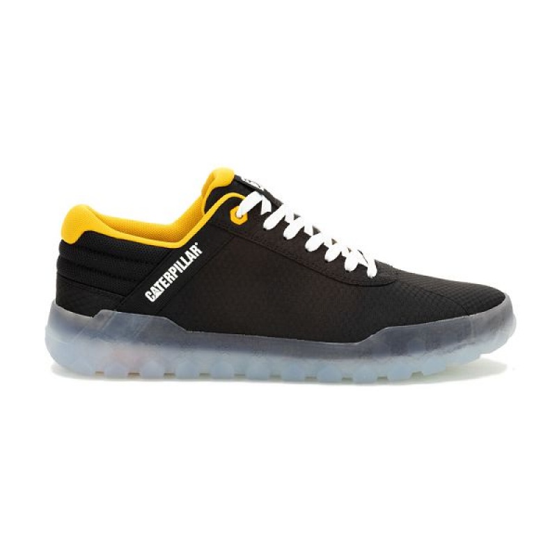 Caterpillar Eco Hex + Men's Sneakers Black | 820643-UWS