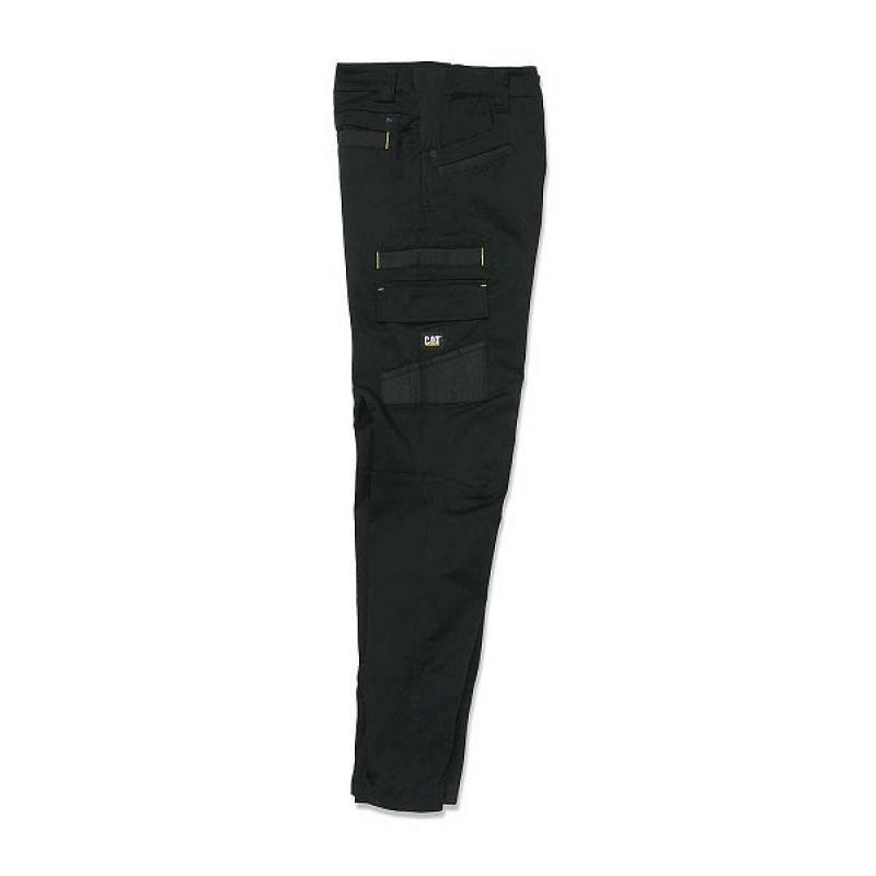 Caterpillar Elite Operator Trouser Women's Pants Black | 563927-NCK