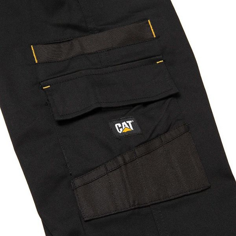 Caterpillar Elite Operator Trouser Women's Pants Black | 563927-NCK