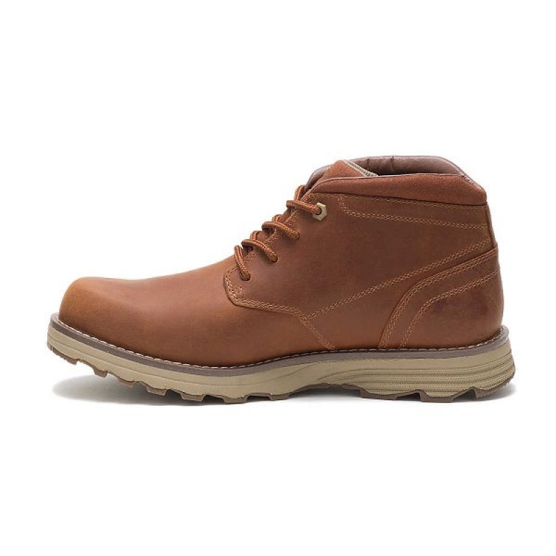 Caterpillar Elude Waterproof Men's Boots Brown | 758623-EYU