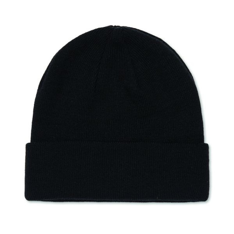 Caterpillar Foundation Knit Men's Hats Black | 519203-UDE