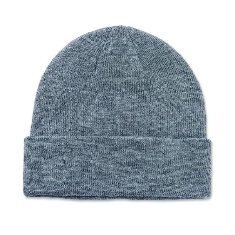 Caterpillar Foundation Knit Men's Hats Grey | 370561-ZLJ