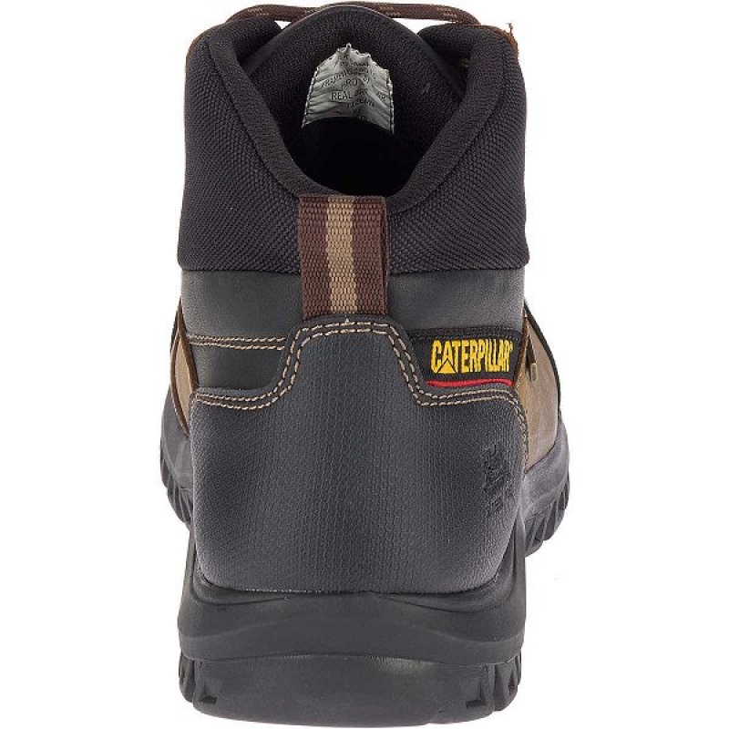 Caterpillar Framework S3 WR HRO SRA Steel Toe Men's Work Boots Brown | 015283-RLY