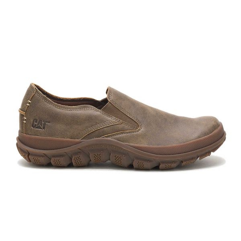 Caterpillar Fused Men\'s Slip On Brown | 743620-VLE