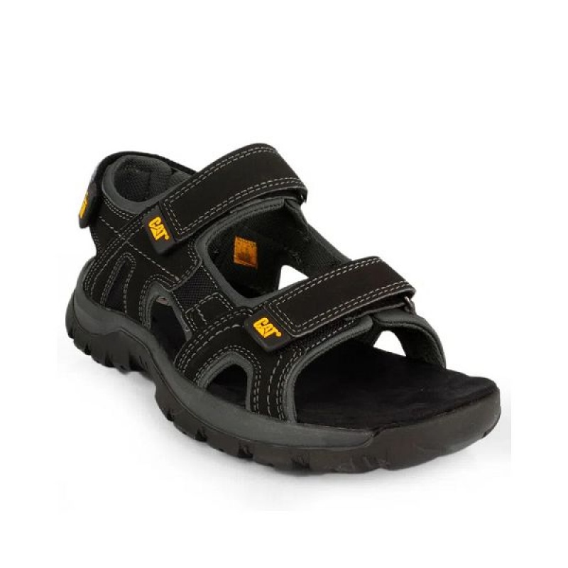 Caterpillar Giles Men\'s Sandals Black | 056497-VQI