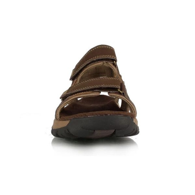 Caterpillar Giles Men's Sandals Brown | 749528-HSU