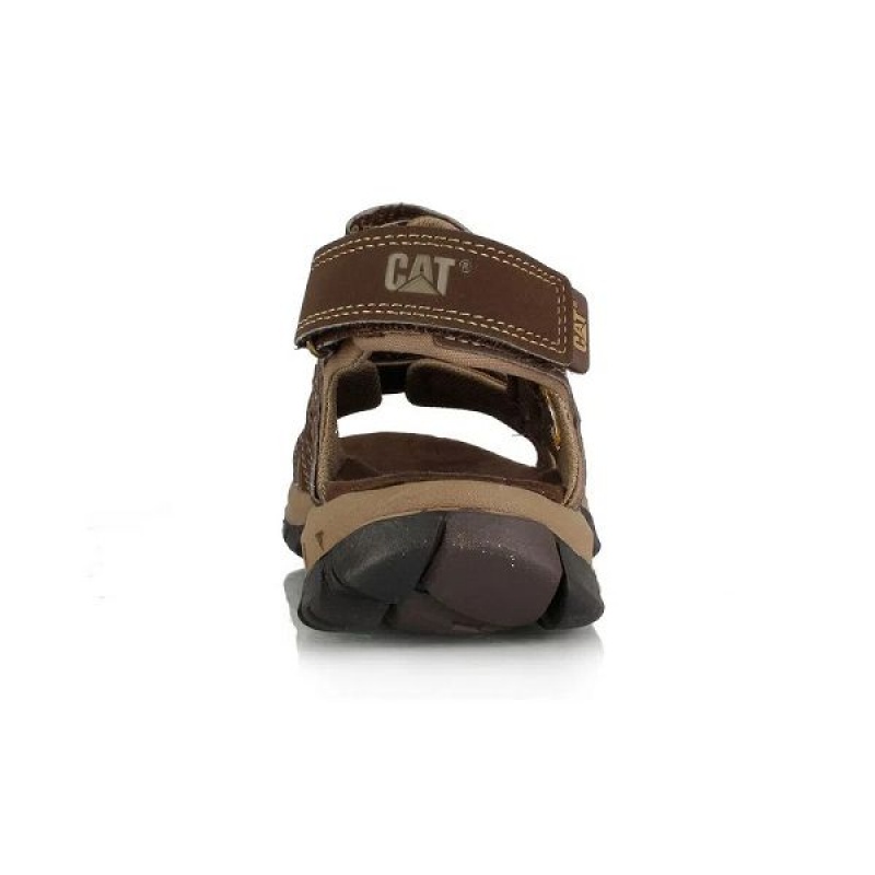 Caterpillar Giles Men's Sandals Brown | 749528-HSU