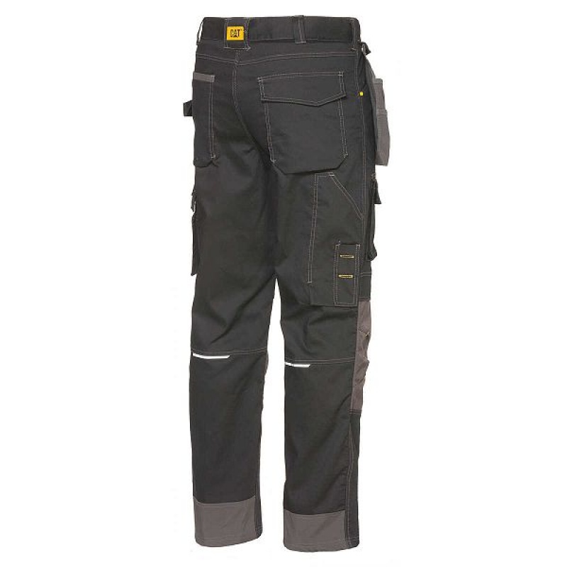 Caterpillar H2O Defender Men's Pants Black | 812347-TVP