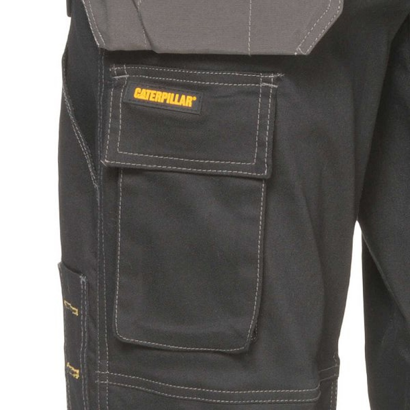 Caterpillar H2O Defender Men's Pants Black | 812347-TVP