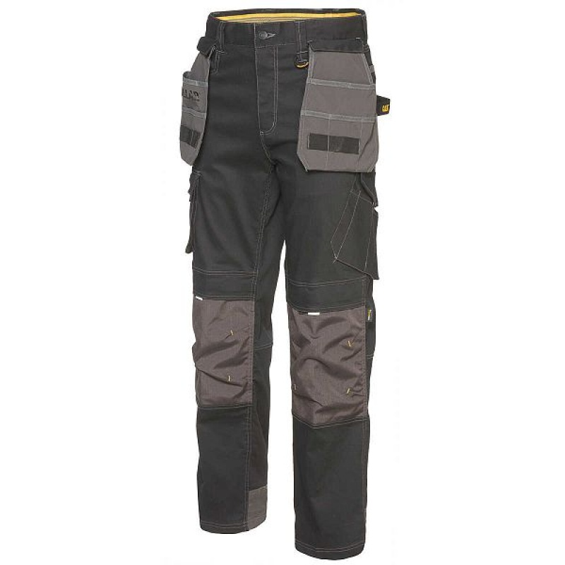 Caterpillar H2O Defender Men\'s Pants Black | 812347-TVP