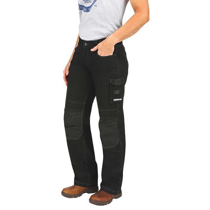 Caterpillar H2O Defender Women's Pants Black | 728356-GPJ