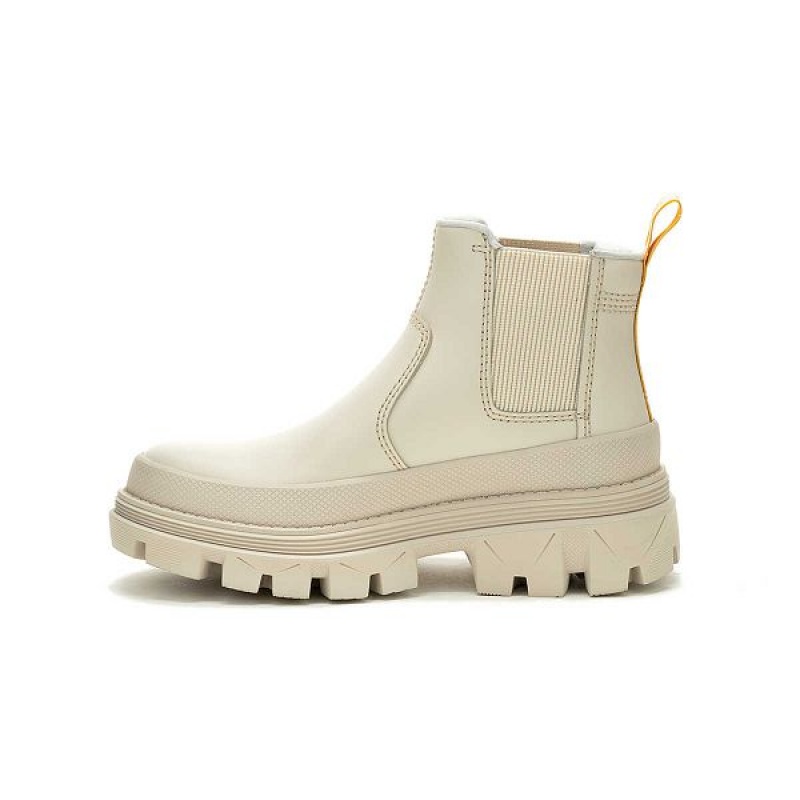 Caterpillar Hardwear Men's Chelsea Boots Beige | 754960-ASO