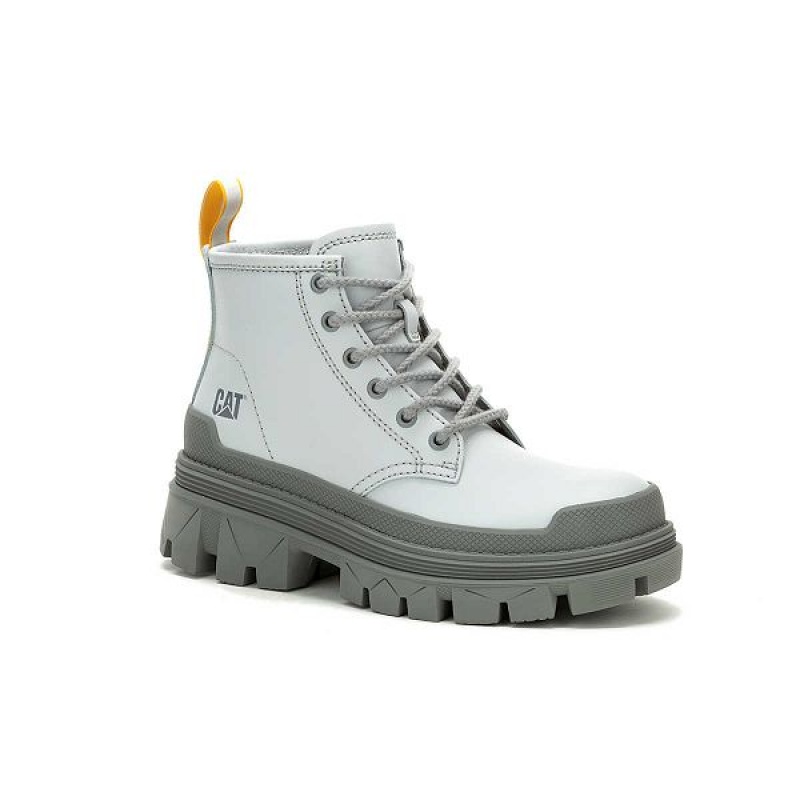 Caterpillar Hardwear Mid Men's Boots Grey | 291754-EZY