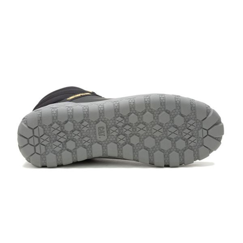 Caterpillar Hex + Mid Men's Sneakers Black | 015937-SKE