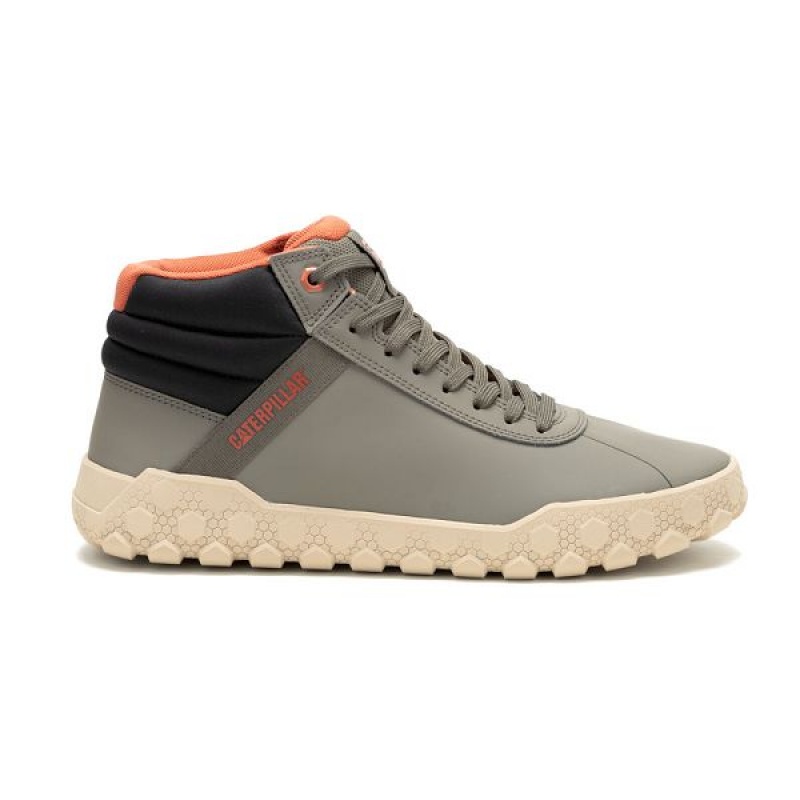 Caterpillar Hex + Mid Men's Sneakers Dark / Grey | 263859-FXV