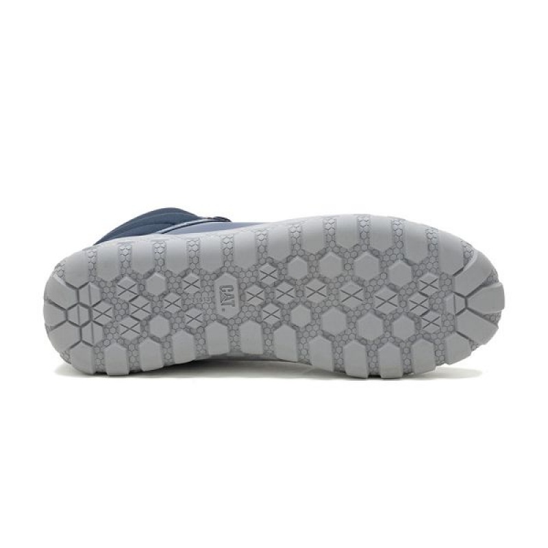 Caterpillar Hex + Mid Men's Sneakers Indigo | 509714-WKX