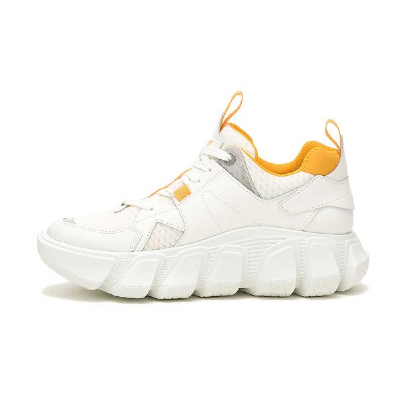 Caterpillar Imposter Mesh Women's Sneakers White | 962045-JIW