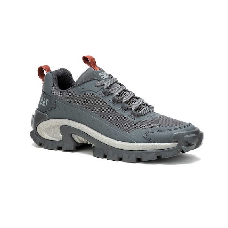 Caterpillar Intruder Lightning Mesh Men's Sneakers Grey | 236857-NXL