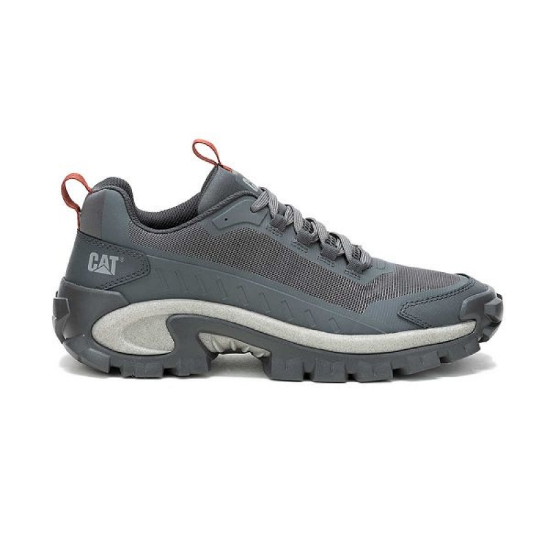 Caterpillar Intruder Lightning Mesh Men\'s Sneakers Grey | 236857-NXL