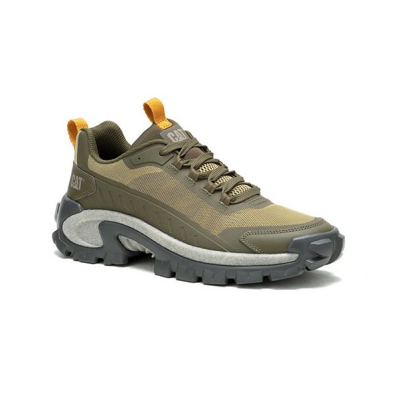 Caterpillar Intruder Lightning Mesh Men's Sneakers Dark / Olive | 253460-MFV