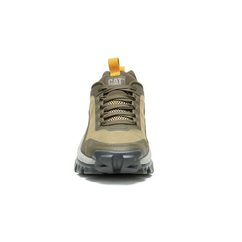 Caterpillar Intruder Lightning Mesh Men's Sneakers Dark / Olive | 253460-MFV