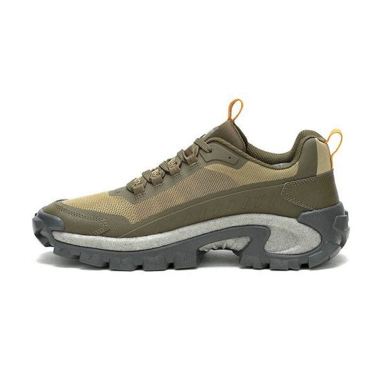 Caterpillar Intruder Lightning Mesh Men's Sneakers Dark / Olive | 253460-MFV