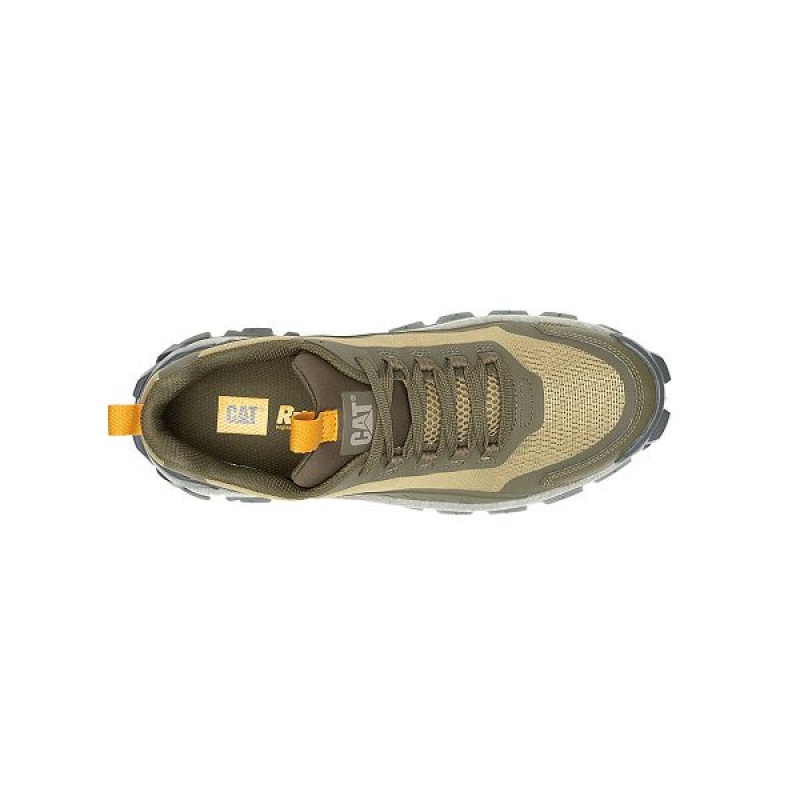 Caterpillar Intruder Lightning Mesh Men's Sneakers Dark / Olive | 253460-MFV