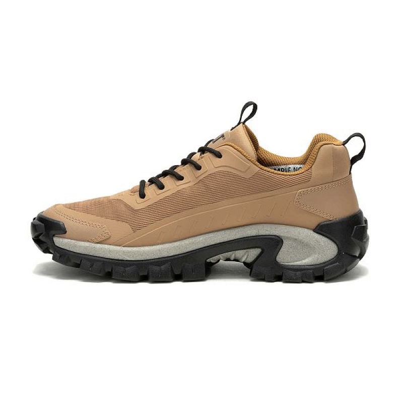 Caterpillar Intruder Lightning Mesh Waterproof Men's Sneakers Brown | 709134-THD